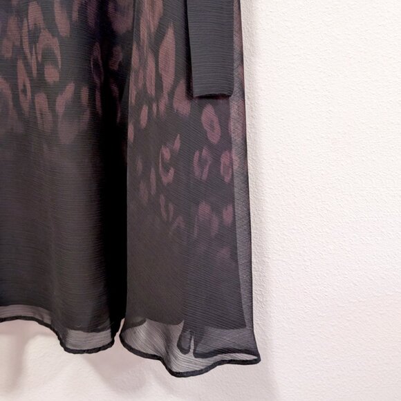 DKNY Womens 3/4 Sleeve Midi Dress with Removable Belt, DKNY Cocktail Dress - Picture 8 of 9